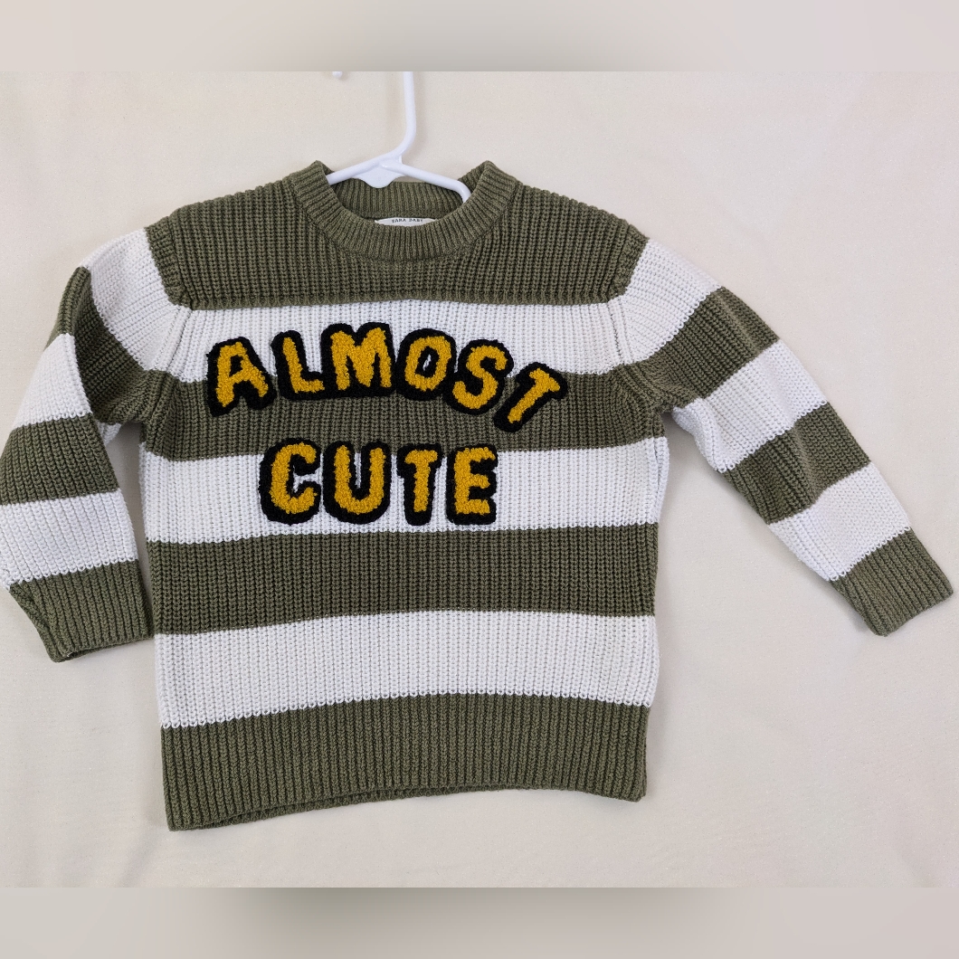 Zara Chunky Knit Sweater ~ Sz 18/24 Mo